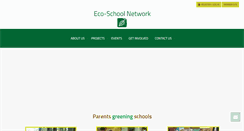 Desktop Screenshot of ecoschoolnetwork.org